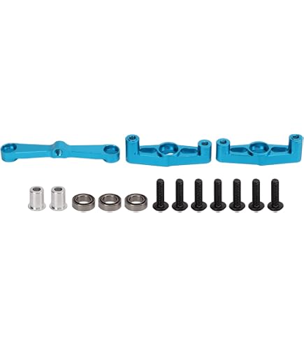 Tamiya TT-02 Aluminum Front & Rear Upper Arm Bulk Upgrade Parts - 1 Pair (Green)