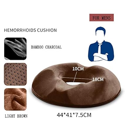 Amazon Com Okslo Donut Pillow Orthopedic Bamboo Memory Foam