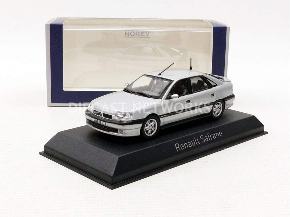 Amazon Com Norev Nv 1 43 1993 Renault Safrane Biturbo Baccara Silver Toys Games