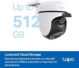Tapo C500 1080P HD Outdoor Pan Tilt Security Camera Person Detection IP65 Alexa view 9