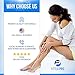Calf Compression Sleeves and Leg Wraps (4 Piece) Shin Splint Support, Calve Guards for Men and Women - Braces Provide Healthy Circulation Pain Relief for Running, Basketball, Cycling, Maternity