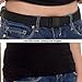 Silver Lilly Invisible Belt for Women - Elastic Adjustable No Show Web Belt