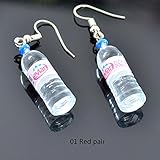 Ownsig Women Bohemian Water Bottle Pendant Earrings Drop Dangle Earrings Creative Unique