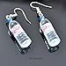 Ownsig Women Bohemian Water Bottle Pendant Earrings Drop Dangle Earrings Creative Unique