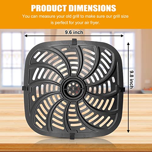 Air Fryer Grill Pan for Chefman TurboTouch Easy View Air Fryer 8 QT