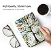 MoKo Case for Kindle Paperwhite, Premium PU Leather Cover with Auto Wake/Sleep Fits All Paperwhite Generations Prior to 2018 (Will not fit All-New Paperwhite 10th Generation), Lucky Tree