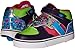 Heelys Boys' Tornado x2 Sneaker, Purple/Neon/Multi, 13 M US Little Kid