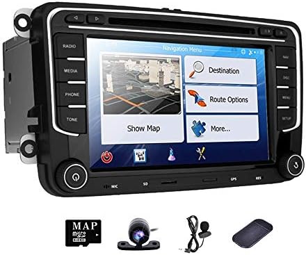 Car Radio DVD GPS Stereo Player for VW Jetta Golf 6 Passat Polo Tiguan Seat Leon Skoda Octavia Double 2 Din 7 inch in Dash HD Touch Screen Navigation FM AM Navi Camera Car Radio DVD GPS Stereo Player for VW Jetta Golf 6 Passat Polo Tiguan Seat Leon Skoda Octavia Double 2 Din 7 inch in Dash HD Touch Screen Navigation FM AM Navi Camera