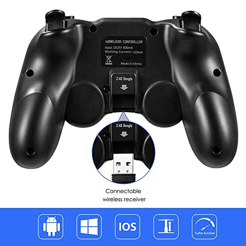 2.4G Wireless Mobile Game Controller for Android/iOS Phone/Tablet PC/TV Box Direct-Play Bluetooth Gaming Gamepad Joystick for Galaxy