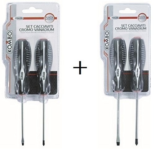 L.BRICO Screwdrivers 2 pcs 75mm FE625