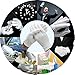 Amariver White Cotton Gloves, 6 Pairs 9.4'' Extra Large Size 12 Pcs Gloves