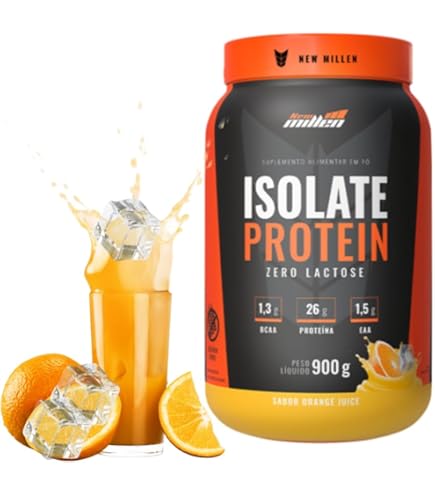 Whey Isolate Protein Zero Lactose Abacaxi com hortelã New Millen