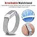 V-Moro Compatible Bracelet for Fitbit Flex Bands, Stainless Steel Accessory Mesh Loop Bracelet Milanese Replacement Strap for Fitbit Flex 1st Generation, Cool Birthday (Silver)