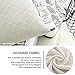 CHUN YI Decorative Throw Pillow Case Covers (Set of 2), Sofa Throw Pillow Cover with Smooth Zipper for Couch Wing Back Chair, Multiple Colors Universal Rhombus Jacquard Pillowcase (Cream White)