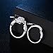 Newshe Wedding Band Engagement Ring Set for Women 925 Sterling Silver 1.8Ct Round White AAAAA Cz Size 4-13