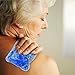 Perfecore Reusable Gel Ice Packs - Hot Cold Compress Sciatica Treatment, Low Back, Neck, Shoulder Pain, Migraine Headache, Wisdom Tooth, Sinus - Reduce Eye Puffiness - 2 Pcs with Cloth Backing