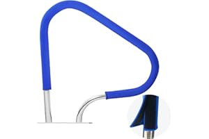 Frantie Swimming Pool Hand Rail Cover, 10 Feet Blue Slip Resistant Rail Grip Covers for Swimming Pool Hand Railing