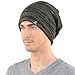 FORBUSITE Men Beanie Slouchy Hat for Summer Winter Baggy Oversize B5001 Army Green