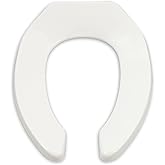 American Standard 5001G055.020 Open Front Toilet Seat for Baby Devoro Toilet Bowls