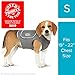 Comfort Zone Calming Vests for Dogs, for Thunder and Anxiety, Small (19-22" Chest)