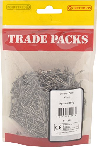 Centurion PP43P Veneer Pins 20mm-250g, Various