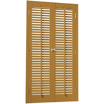 Full Solid Raisedwoodenshutters The Shutter Store Usa