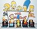 Simpsons Movie Figure Toy Set of 5 all in neat Movie Chairs with Homer, Bart, Lisa, Marge and More!