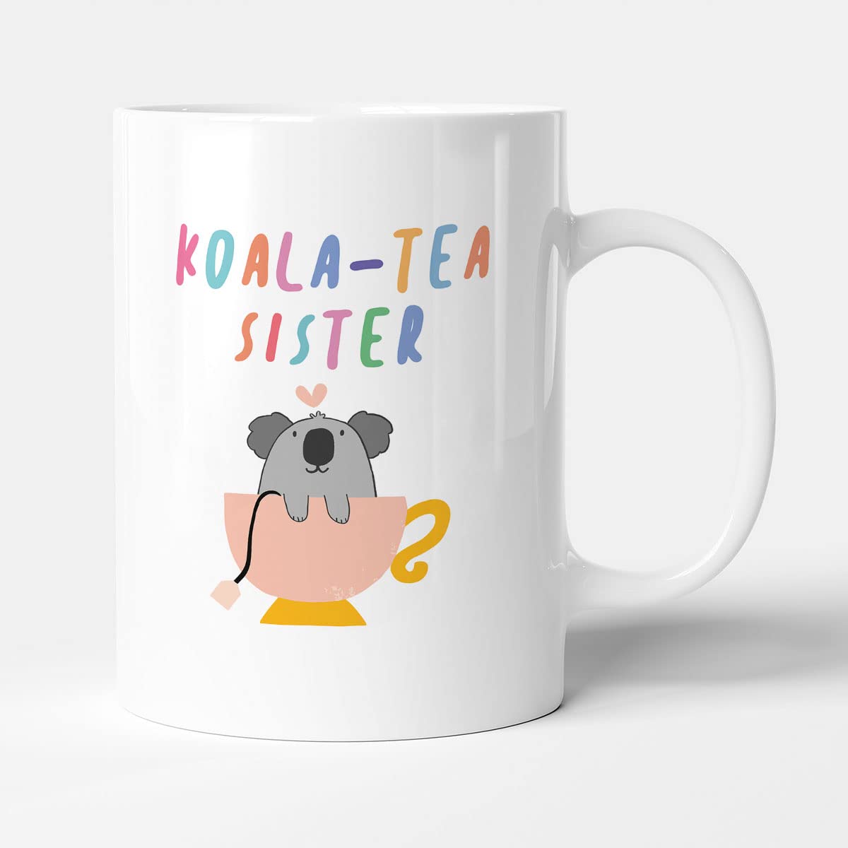 Victorian Printing Co - Koala-Tea Sister - Funny Gift Mug, Ceramic, 11fl.oz.