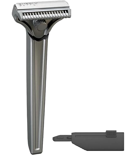 Amazon.com: SUPPLY Single Edge SE Razor for Men – Premium Metal