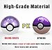 BKING-BOX Pokemon Go Master Ball 12000mAh Power Bank USB Dual Battery Poke Ball Travel Portable Charger with LED Light, Keychain and 2 in 1 Multiple USB Charging Cable for iOS and Android Devices