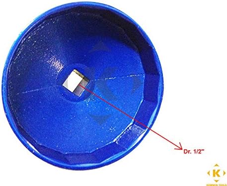 BMW Oil Filter Wrench 16 flats 86mm (N40/N42/N45/N46/N52), fits Volvo (S40, S70)