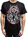 Slayer Men's Undead Pentagram Vintage T-Shirt Black