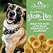 Bandit's Biscuits All Natural Healthy Grain Free Dog Treats Peanut Butter Dog Cookies 10oz Made in The USA Only