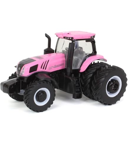 Amazon.com: ERTL 1/64 Pink New Holland Genesis T8.380 Tractor with