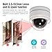 LEFTEK Dome Camera Ultra HD 5.0 MP(2592x1944 Pixel) Mini POE PTZ Camera 3X Zoom 3.5-10.5mm 65FT IR Distance 2.5'' CCTV Security Camera Outdoor IP66 Weatherproof Camera