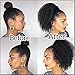 Synthetic Afro Kinky Curly Ponytail Extension for African American Women Clip in Ponytail Drawstring Fluffy Coily Ponytail for Black Women 2#