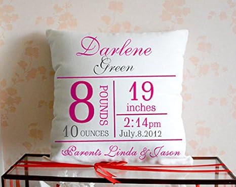 personalized baby pillow cases