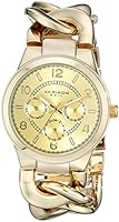 Akribos XXIV Women's AK531YG Ultimate Multi-Function Twist Chain Quartz Watch