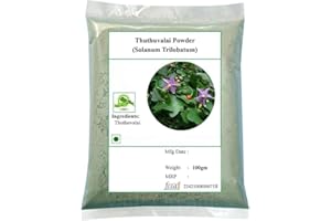 JI Thuthuvalai Powder | Thai Nightshade | Kantakaari -100gm