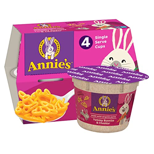 Annie’s Yummy Bunnies Cheddar Microwave Mac & Cheese with Organic Pasta