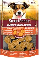 SmartBones 8 Mini Sweet Potato Bones Dog Treats Rawhide Free Chews view 2