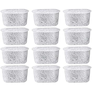 Everyday DCCF-12 Replacement Charcoal Water Filters for Cuisinart Coffee Makers, 12-Pack