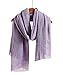 Cotton Scarf Shawl Soft Lightweight Scarves And Wraps For Men And Women. Unisex. (Purple)