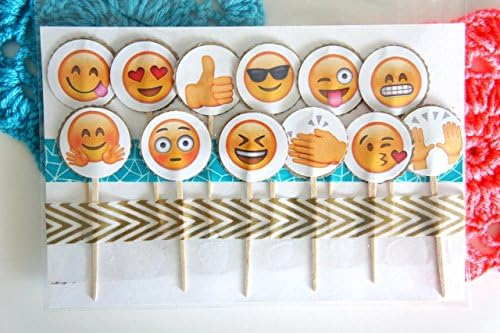 Emoji Cupcake Toppers