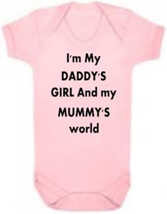daddys girl babygrow