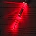 GS GLOWSEEN Pen Light LED Pen with Light, Light Up Penlight for Night Writing - One Set Extra Batteries and Ink Cartridges Included-2 Pack -Red