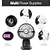 SkyGenius Battery Operated Clip on Portable Fan for Bay Stroller, USB Rechargeable 4400mA Battery Powered Mini Desk Fan