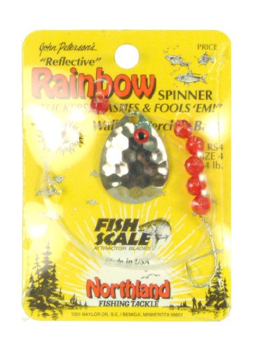 Northland Tackle Walleye Spinner RIG / 40" Snell / #4-6 HK/HEX Nickel
