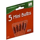 NOMA/INLITEN-IMPORT 1115-3-88 2.5V Replacement Bulb, Red