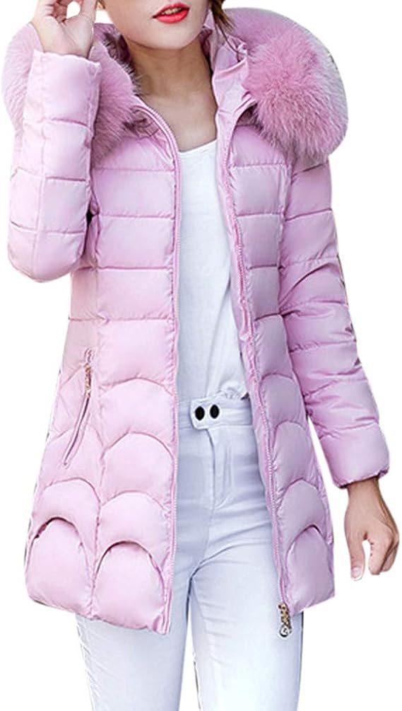 Amazon アウター レディース 冬 コート 5カラー ダウン ミディ丈 きれいめ 細身 コート Aライン ふわふわ フード付き 大きいサイズ ノーカラー おしゃれな ジャケット ゆったり 厚手 冬服 防寒 暖かい カジュアル スポーツ ウインドブレーカー セール 黒 コート